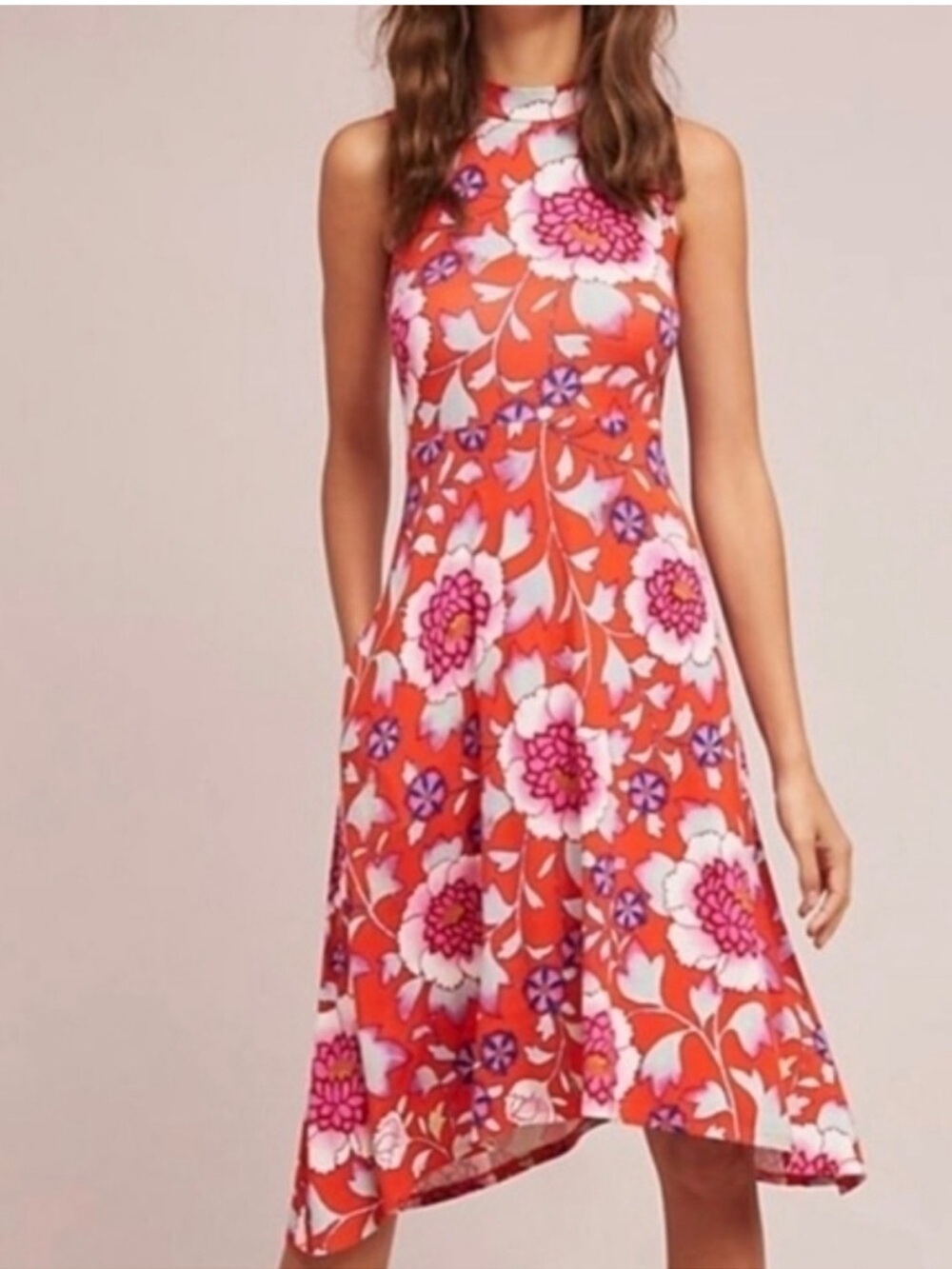 Maeve Anthropologie Cleary Floral Sleeveless Midi Dress
Size Medium